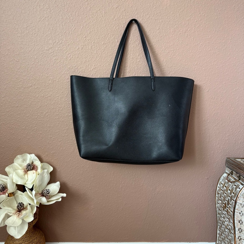 Victoria's Secret Black Tote with Tassel - Picture 2 of 7